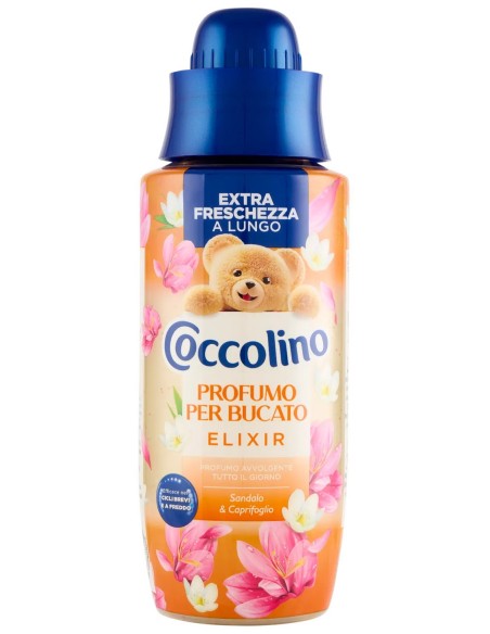 Coccolino Profumo Per Bucato Elixir - 342ml - Sandalo E Caprifoglio
